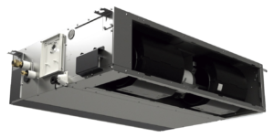 Du kan vælge, om luftindtaget skal være på bagsiden eller undersiden, afhængigt af luftkanal systemet, med et aftageligt panel.